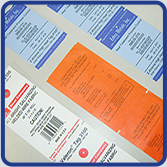 Etiquetas tags de papel